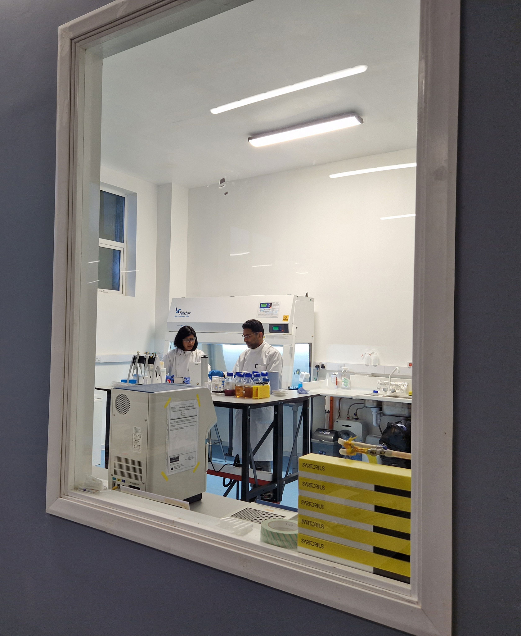 NuWave Sensors lab environment