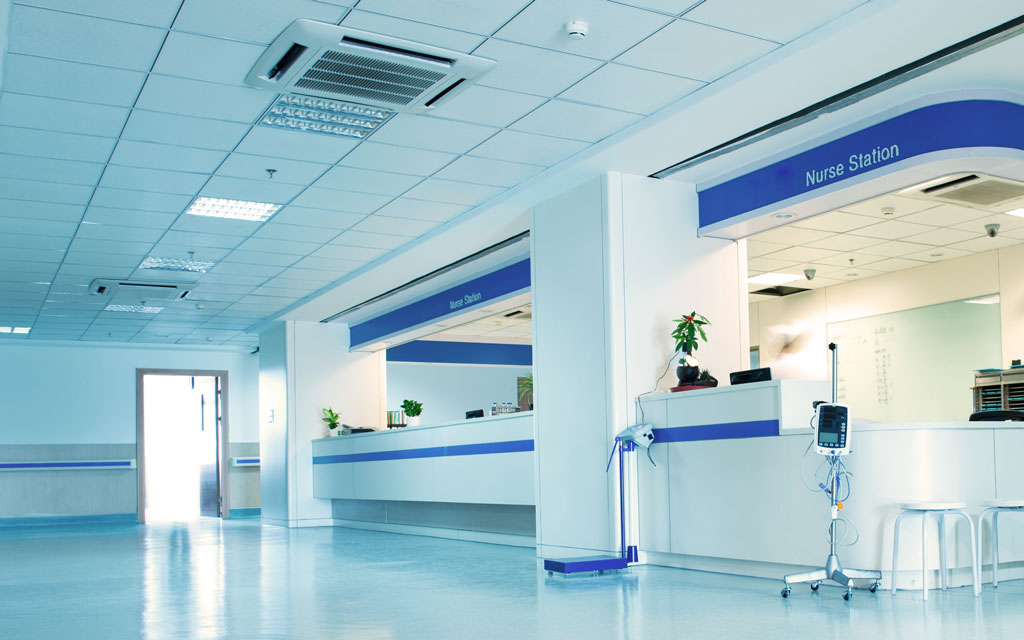 Hospital environment for LumAir AsperAlert monitoring